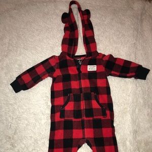 Boys fleece one piece